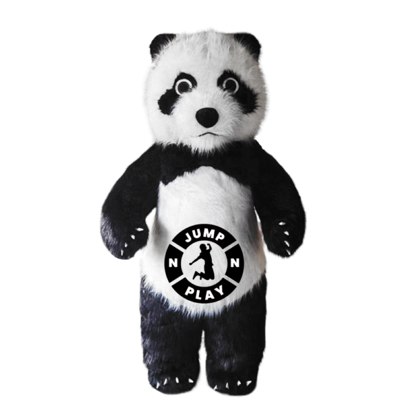 Fur Panda Inflatable Mascot