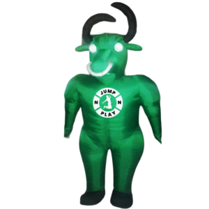 Walking Air Inflatable Character Cow