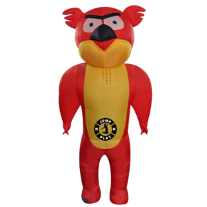 Angry Bird Cartoon Character Walking