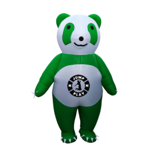 Walking Air Inflatable Green Panda