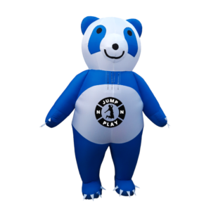Panda Blue Inflatable Air Walking