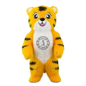 Inflatable Furr Mascot Cute Tiger