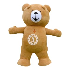 Inflatable Furr Mascot Teddy Bear