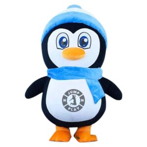 Penguins Inflatable Furr Mascot Costume