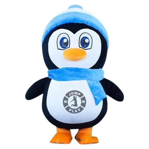 Penguins Inflatable Furr Mascot Costume