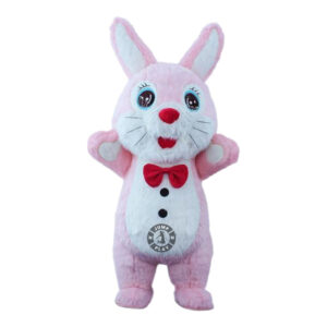 Inflatable Furr Mascot Costume Rabbit
